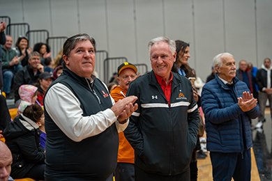 Ron Foxcroft smiling.