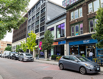 king william restaurant store fronts