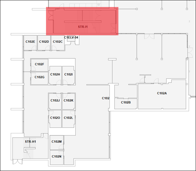 Fennell Campus – C-Wing Stair I