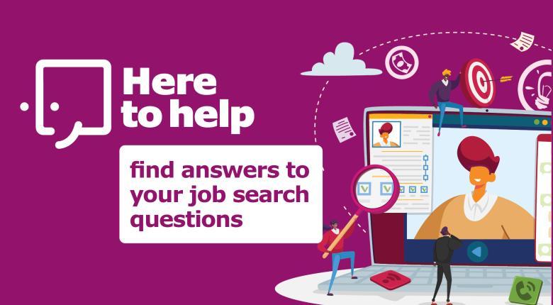 Here To Help Job Search logo